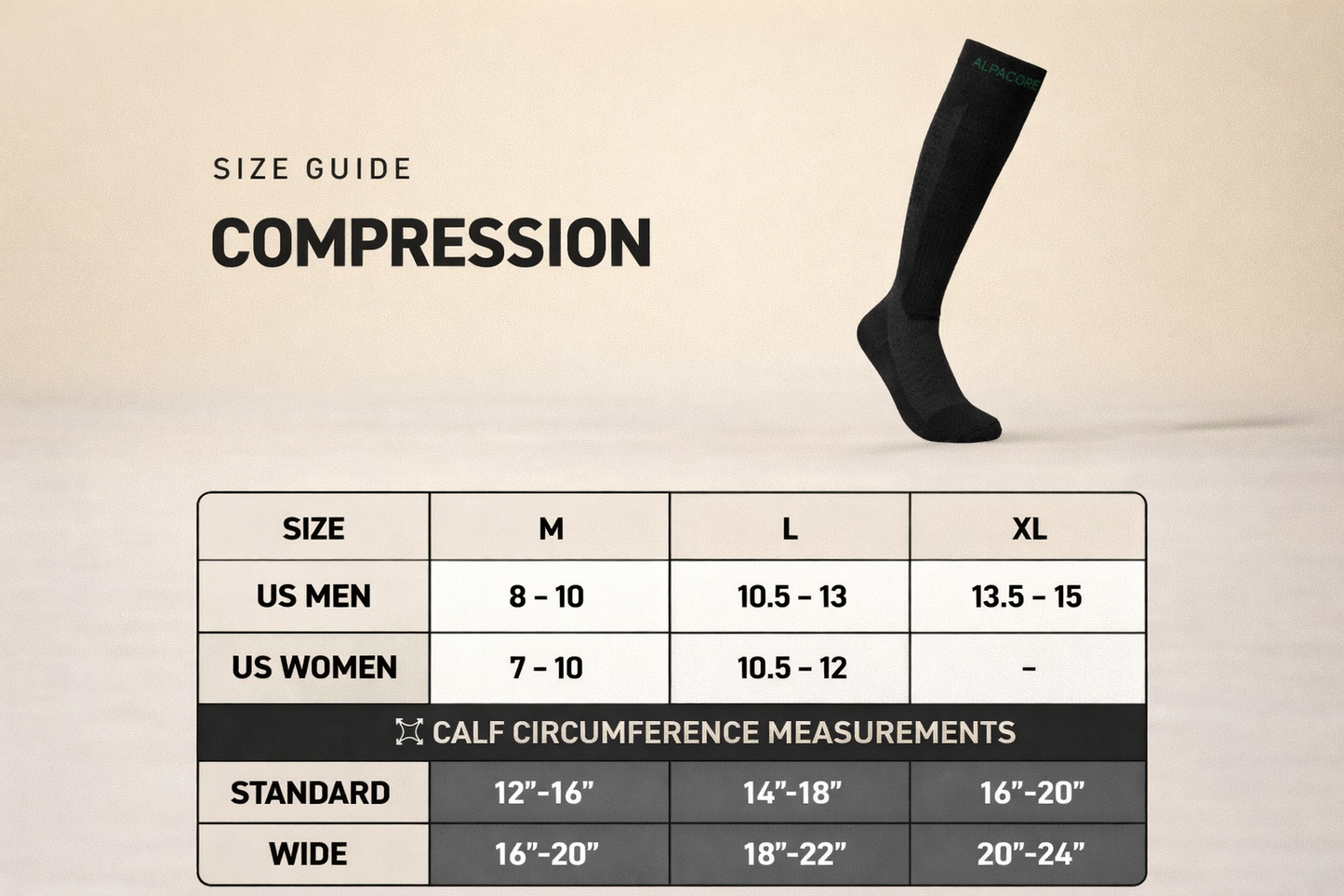 Alpaca Compression Socks