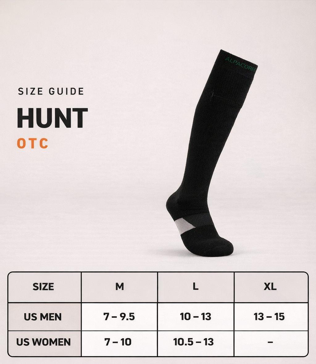 Alpaca Hunting Socks - Thermal