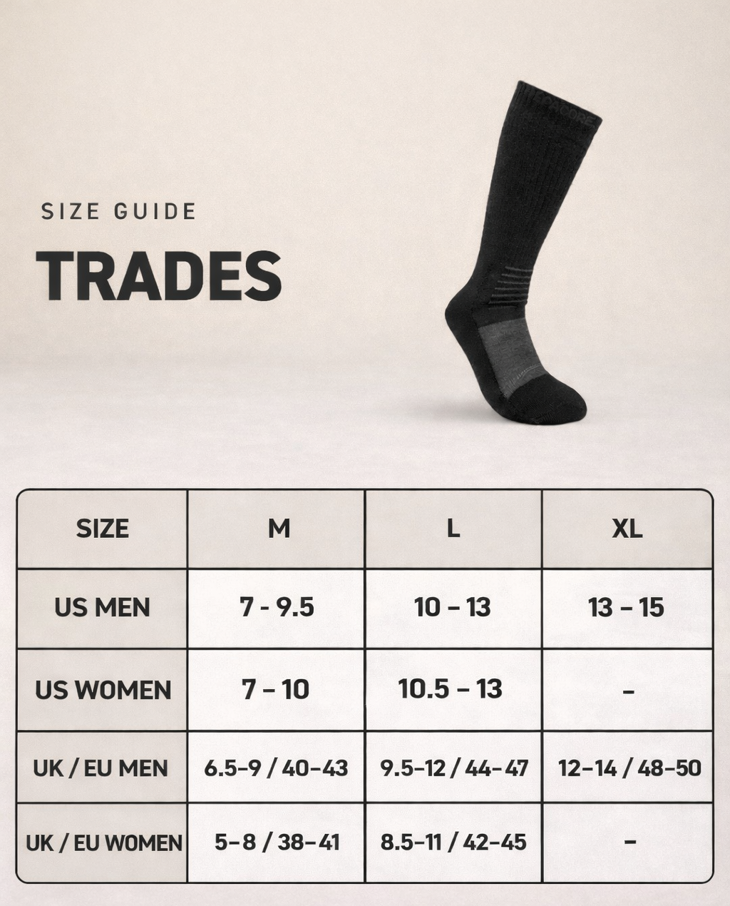 Alpaca Work Socks - Heavy Duty