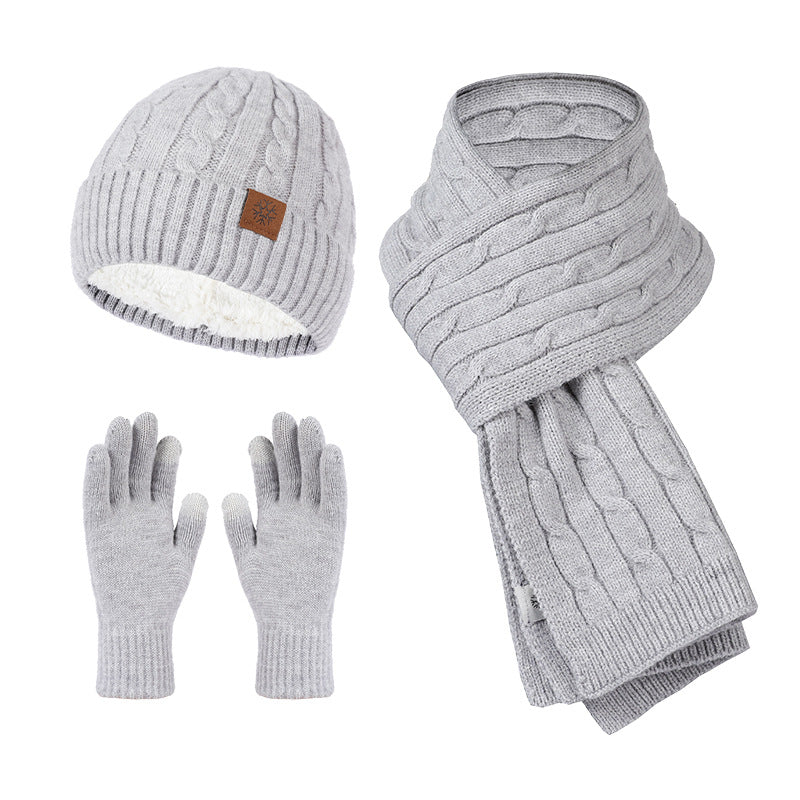 Alpaka Winterset [Mütze + Handschuhe + Schal]