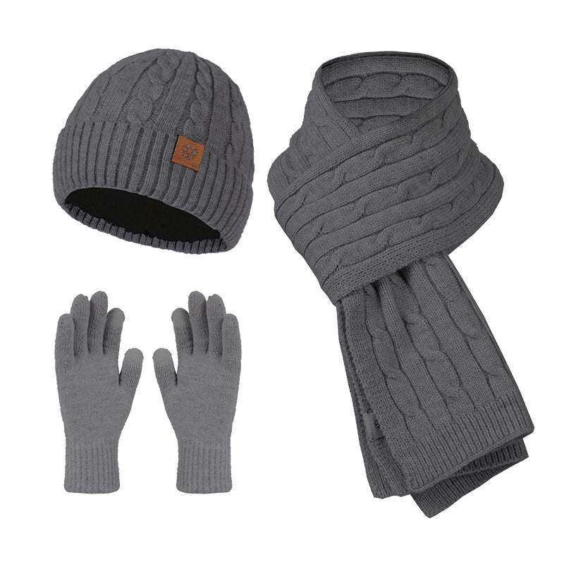 Alpaka Winterset [Mütze + Handschuhe + Schal]