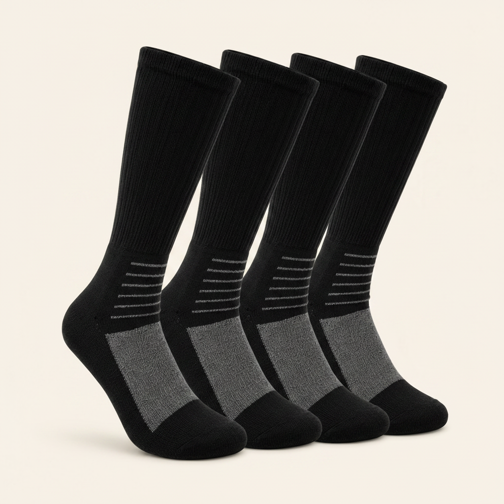 ALPACORE Work Bundle - 4 pairs of heavy duty alpaca work socks