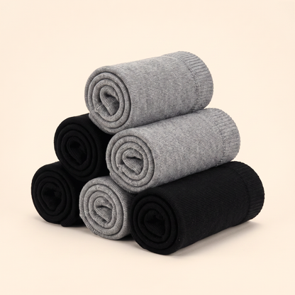 Crew Bundle - 4 rolled pairs stacked